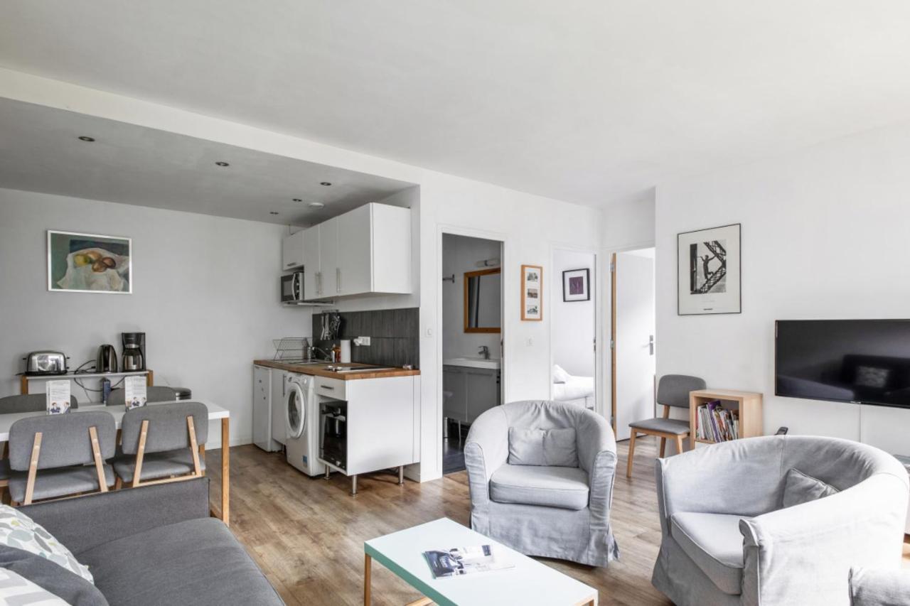 Ferienwohnung Sunny&quiet 2br near the Eiffel Tower Invalides Beaugrenelle Welkeys Paris Exterior foto